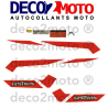 Autocollants Moto Honda CB 125 Twin T1 Noire