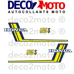 Kit déco autocollant pour Honda CB 125 S3