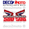 Autocollants HONDA CR 500 1987 - 1988