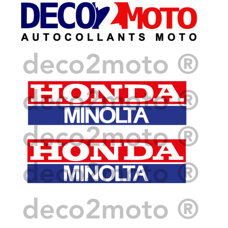 Stickers HONDA MINOLTA Dakar