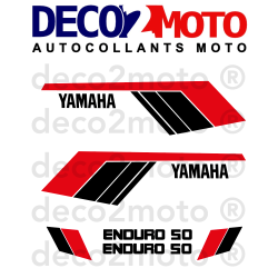 Kit déco moto YAMAHA 50 DTMX 1979