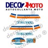 Autocollants Moto Honda Monkey Z50G Bleue