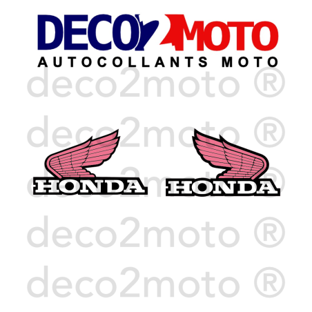 Stickers Ailes Honda personnalisées Stickers Ailes Honda personnalisées