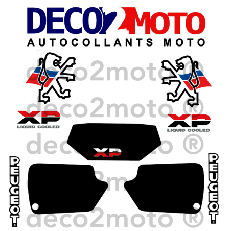 Kit déco adhésif Peugeot XP-LC 50