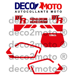 Kit déco moto Yamaha 50 DTR 1989