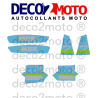 Kit stickers moto MBK 51 Club Salsa