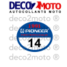 Plaque rallye dakar 1991 personnalisée