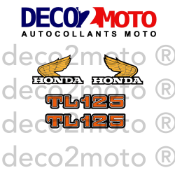 Stickers pour Moto Honda TL 125