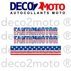 Autocollants FANTIC MOTOR...