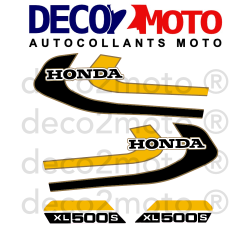 Kit stickers moto complet pour Honda 500 XLS 1979