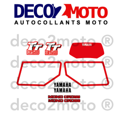 Kit autocollants complet Yamaha TT 350 1987