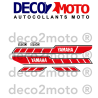 Autocollants pour Yamaha 250 RDX 78 Rouge