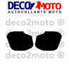 Autocollants de caches latéraux vierge Yamaha 80 YZ 1982 YZK