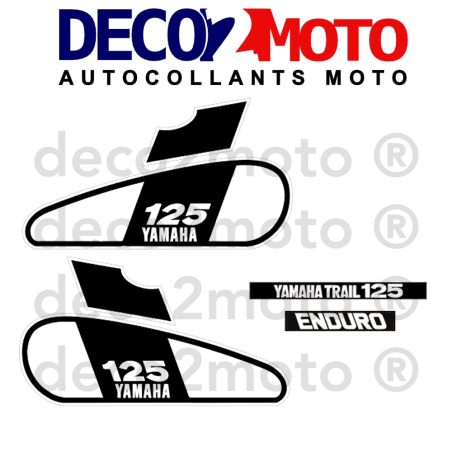 Kit Stickers Yamaha 125 DTE 1979