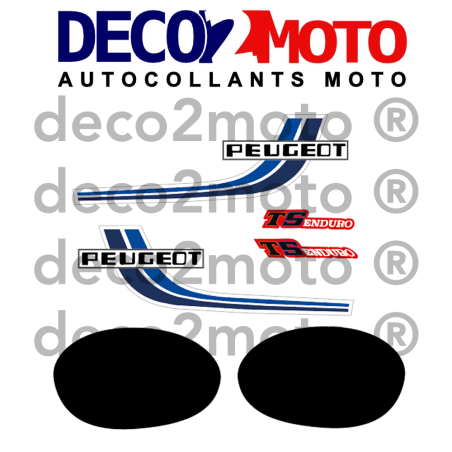 Kit Autocollants Peugeot TSE / TSR