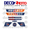 Kit Autocollant Peugeot 103 MVL "BLEU"