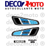 Kit Stickers Yamaha 125 DTF 1976 Moto Blanche V2