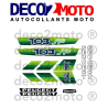 Kit Autocollant Peugeot 103 SP Vert