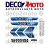 Kit Autocollant Peugeot 103 SP Bleu V2