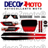 Kit déco Peugeot 103 SP phase 3 Noir et Rouge