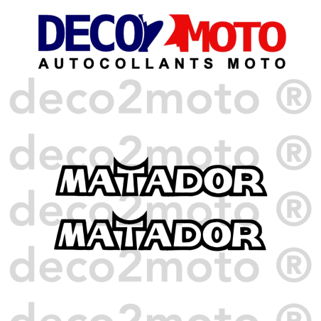 2 Stickers BULTACO Matador