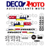 Kit déco mobylette Peugeot 103 Clip blanc