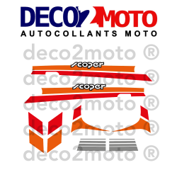 Kit autocollants Peugeot SCOPER