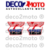 Kit autocollants YAMAHA 125 YZ 86
