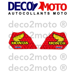 Stickers de réservoir HONDA QR50 perforés