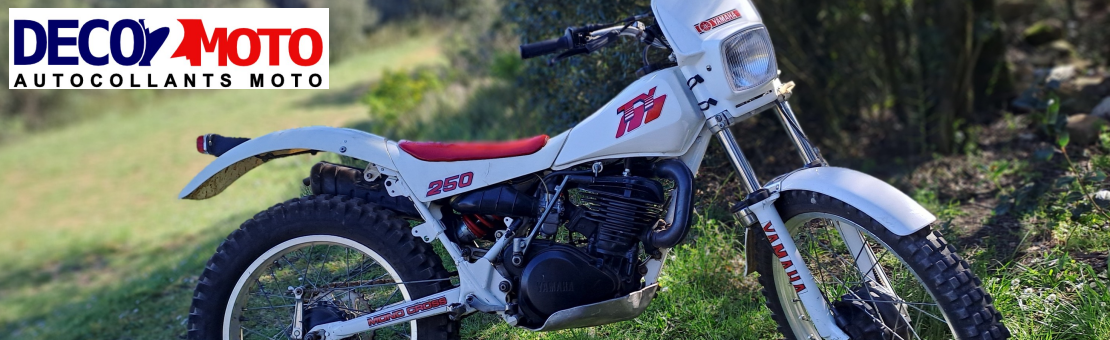 Stickers pour rénover vos motos Yamaha !