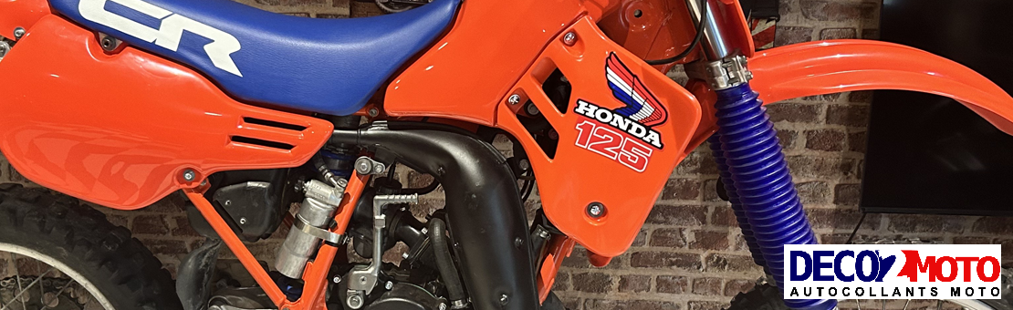 Stickers pour rénover vos motos Honda